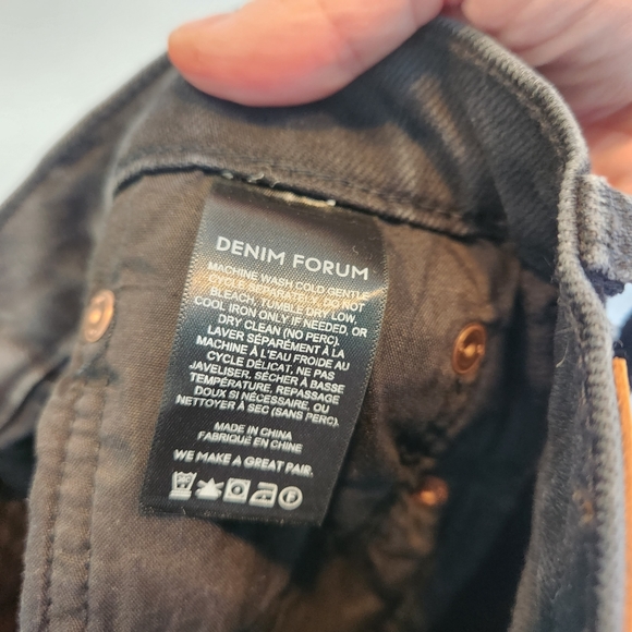 Aritzia Denim Forum Arlo jeans size 27 in EUC - Picture 10 of 11